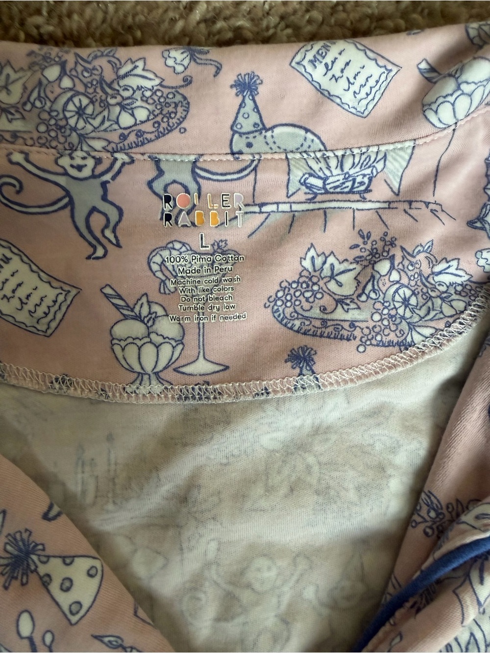 Limited Edition Roller Rabbit Polo - Picture 4 of 5